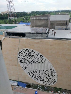 Bathroom in 3 BHK Apartment at DTC Southern Heights, Joka – for Rent