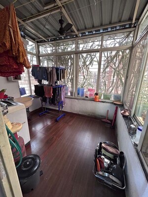 Balcony in 2 BHK Apartment at Balaji Square, Vikas Nagar – for Rent