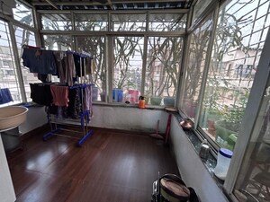 Balcony in 2 BHK Apartment at Balaji Square, Vikas Nagar – for Rent