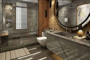 Attached Bathroom in 2 BHK Apartment at Ajmera I Land Zeon, Bhakti Park – for Sale