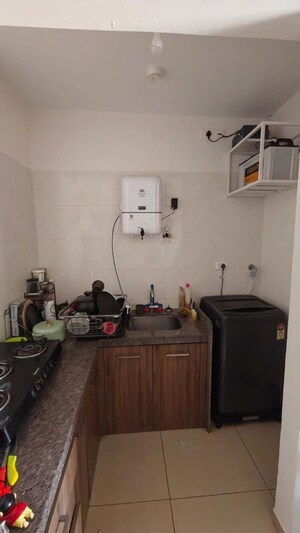 Kitchen in 1 BHK Apartment at Duville Riverdale Suites, Kharadi – for Rent