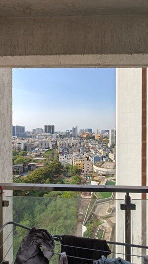 Balcony in 1 BHK Apartment at Duville Riverdale Suites, Kharadi – for Rent