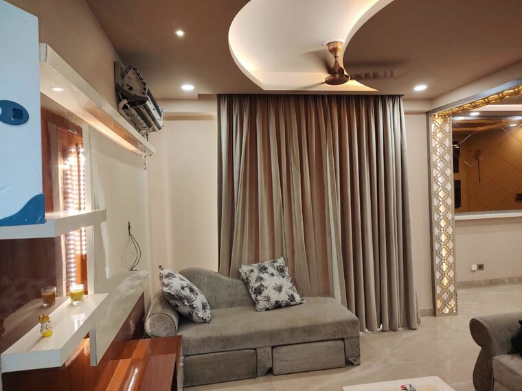 Living Room, supertech-ecovillage-i 3 Bedroom 1718 Sq.Ft. Apartment In Sector 1 Greater Noida Greater Noida 10280135