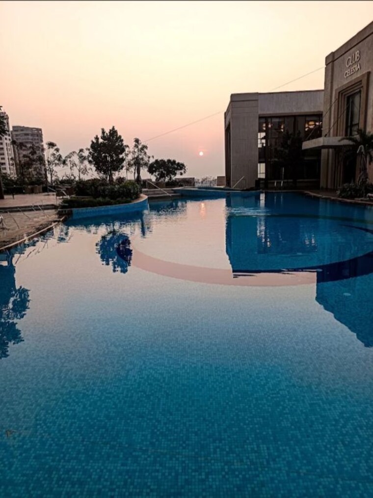 Swimming Pool, celestia-spaces 2 Bedroom 840 Sq.Ft. Apartment In Parel Mumbai 10280212