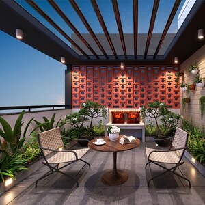 Balcony in 3 BHK Apartment at Pollachi – for Sale