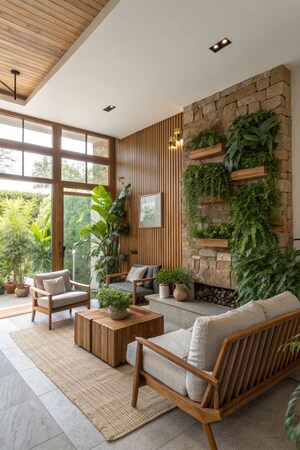 Living Room in 3 BHK Villa at Mysore Road – for Sale