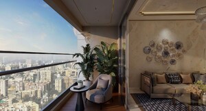 Balcony in 2 BHK Apartment at Nirmal Nagar – for Sale