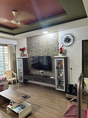 Living Room in 3 BHK Apartment at Deep Indraprasth 5, Prahlad Nagar – for Rent