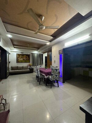 Living Room in 3 BHK Apartment at Deep Indraprasth 5, Prahlad Nagar – for Rent