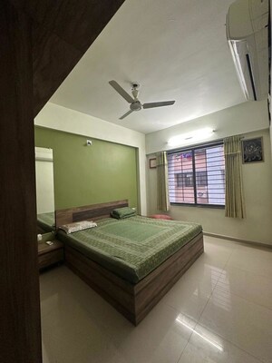 Bedroom in 3 BHK Apartment at Deep Indraprasth 5, Prahlad Nagar – for Rent