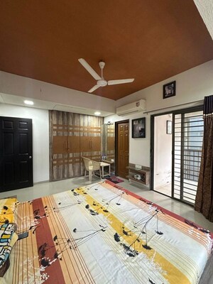 Bedroom in 3 BHK Apartment at Deep Indraprasth 5, Prahlad Nagar – for Rent