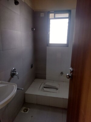 Bathroom in 1 BHK Apartment at Chavandai Residency II, Kalwa – for Rent