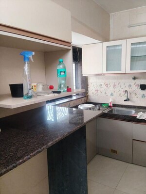Kitchen in 3 BHK Apartment at Rustomjee Seasons Bandra East, Bandra East – for Rent