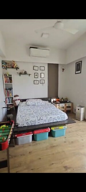 Bedroom in 3 BHK Apartment at Rustomjee Seasons Bandra East, Bandra East – for Rent