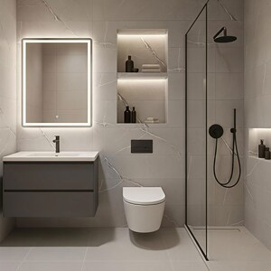 Bathroom in 2 BHK Villa at Bidadi – for Sale