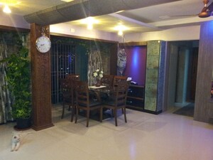 Living Room in 3 BHK Apartment at Amrut Aangan, Kalwa – for Sale