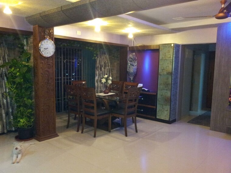 Living Room, amrut-aangan 3 Bedroom 1400 Sq.Ft. Apartment In Kalwa Thane 10280189