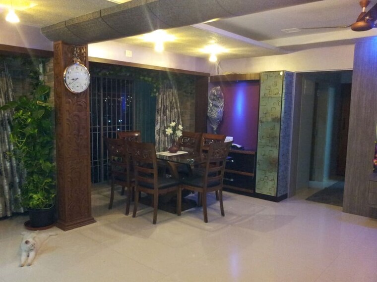 Living Room, amrut-aangan 3 Bedroom 1400 Sq.Ft. Apartment In Kalwa Thane 10280189