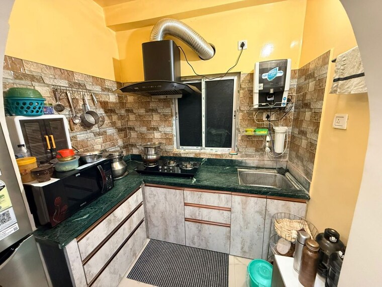 Kitchen, baguihati 2 Bedroom 765 Sq.Ft. Apartment In Baguihati Kolkata 10280433