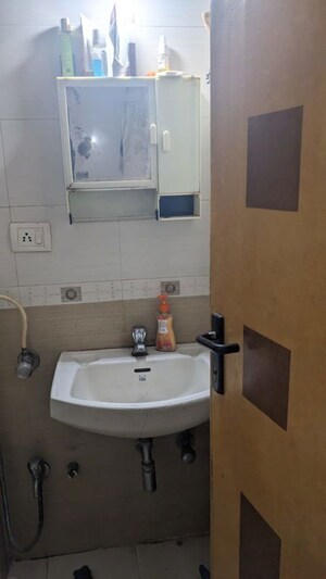 Bathroom in 2 BHK Apartment at Hubtown Akruti Orchid Park, Sakinaka – for Rent