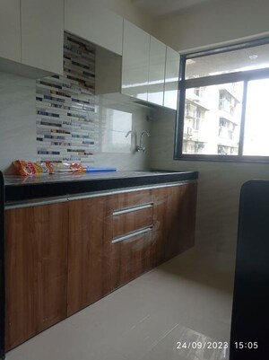 Kitchen in 1 BHK Apartment at Bhoomi Samarth, Goregaon East – for Rent