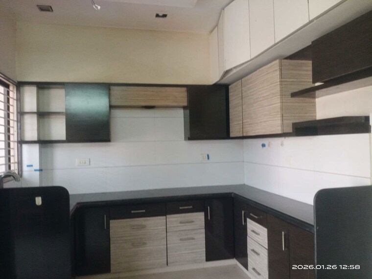 Kitchen, sama savli road 3 Bedroom 1200 Sq.Ft. Apartment In Sama Savli Road Vadodara 10280526