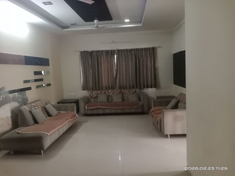 Living Room, sama savli road 3 Bedroom 1200 Sq.Ft. Apartment In Sama Savli Road Vadodara 10280526