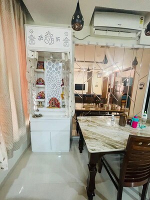 Dining Room in 2 BHK Apartment at Pharande Puneville, Punawale – for Rent