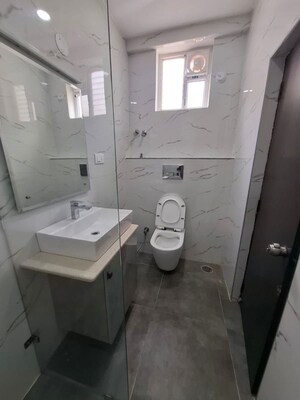 Bathroom in 3 BHK Apartment at Lansum El Dorado, Narsingi – for Rent