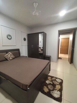 Living Room in 3 BHK Apartment at Addor Cloud 9, Satellite – for Rent