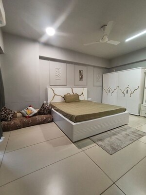 Kitchen in 3 BHK Apartment at Addor Cloud 9, Satellite – for Rent