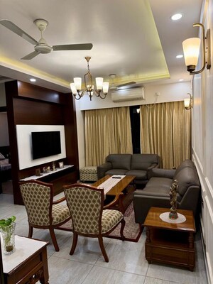 Living Room in 4 BHK Apartment at Apex The Kremlin, Siddharth Vihar – for Sale