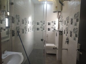 Bathroom in 2 BHK Builder Floor at Malviya Nagar – for Rent
