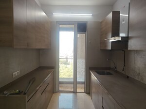 Kitchen in 3 BHK Apartment at Akshar Alvario, Seawoods – for Rent