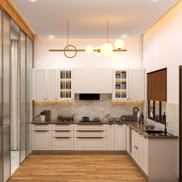 Kitchen, m3m-forestia-west 3 Bedroom 1910 Sq.Ft. Apartment In Manesar Sector 9 Gurgaon 10281297
