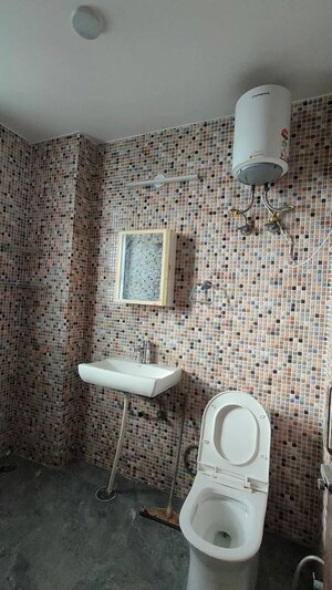 Bathroom in 3 BHK Apartment at Ram Shanti Apartment, Sector 52 – for Rent