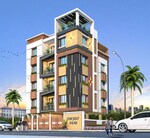 3 BHK 1100 Sq.Ft. Apartment in New Town Action Area-III