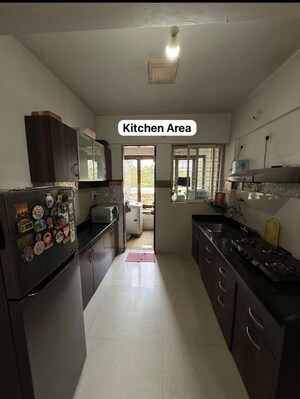 Kitchen in 2 BHK Apartment at Costa Blanca, Baner – for Sale