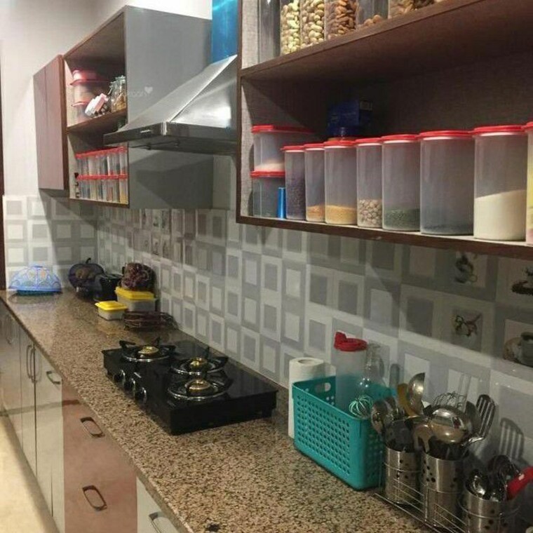 Kitchen, mandawali 2 Bedroom 516 Sq.Ft. Builder Floor In Mandawali Delhi 10281380