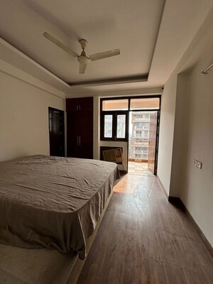 Bedroom in 3 BHK Builder Floor at Greater Kailash – for Rent