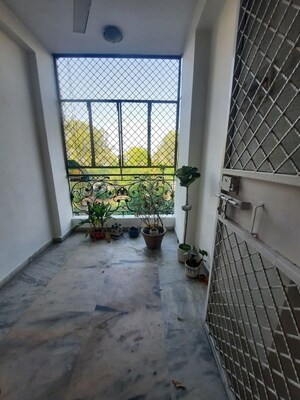 Balcony in 2 BHK Builder Floor at Malviya Nagar – for Rent