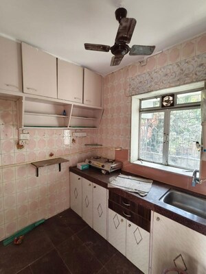 Kitchen in 1 BHK Apartment at Bandra West – for Rent