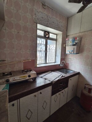 Kitchen in 1 BHK Apartment at Bandra West – for Rent