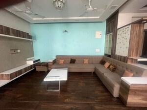 Living Room in 3 BHK Apartment at Bodakdev – for Rent