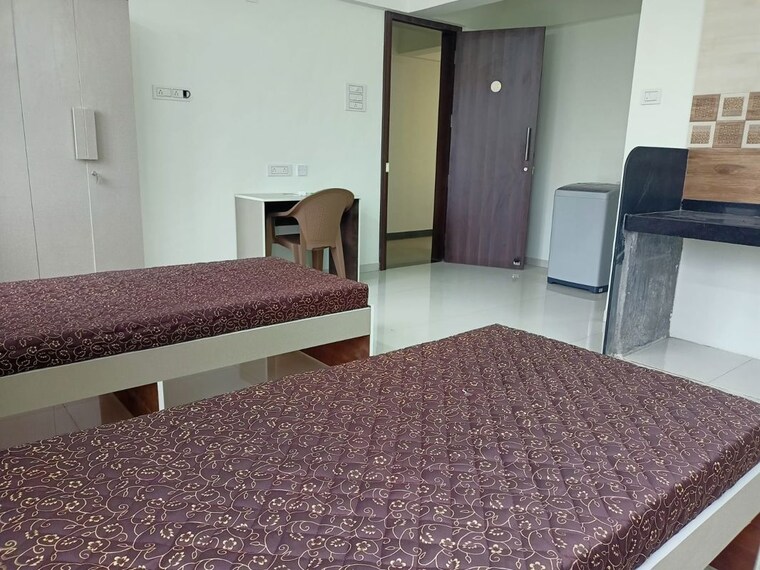 Bedroom, kemse vasti Studio 380 Sq.Ft. Apartment In Kemse Vasti Pune 10281450