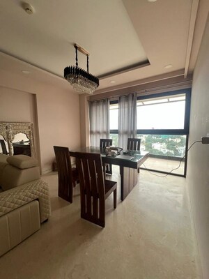 Living Room in 4 BHK Apartment at Pramuk MM Meridian, Jayanagar – for Sale