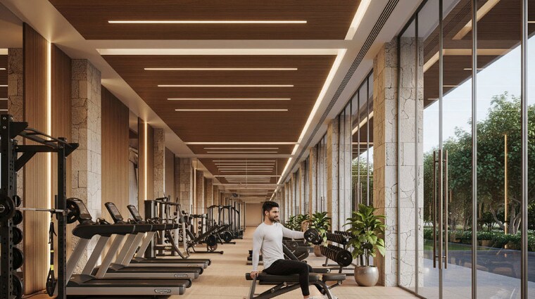 Gym, smart-world-natures-court 2 Bedroom 1339 Sq.Ft. Apartment In Manesar Sector 9 Gurgaon 10281631