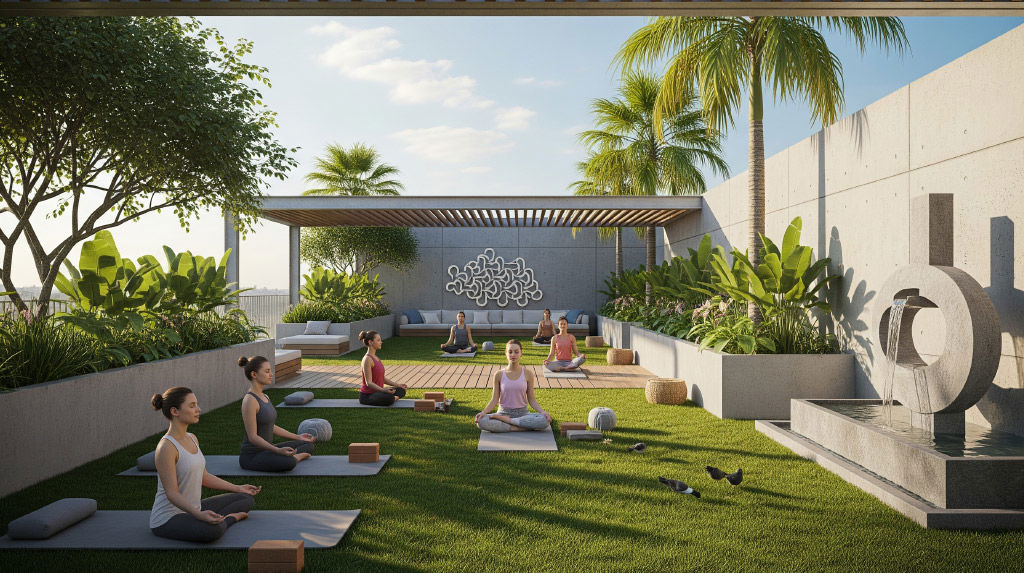 2 BHK + Pooja Room,Servant Room,Study Room,Extra Room 1339 Sq.Ft. Apartment in Smart World Natures Court