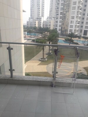 Balcony in 3 BHK Apartment at M3M Merlin, Sector 67 – for Rent