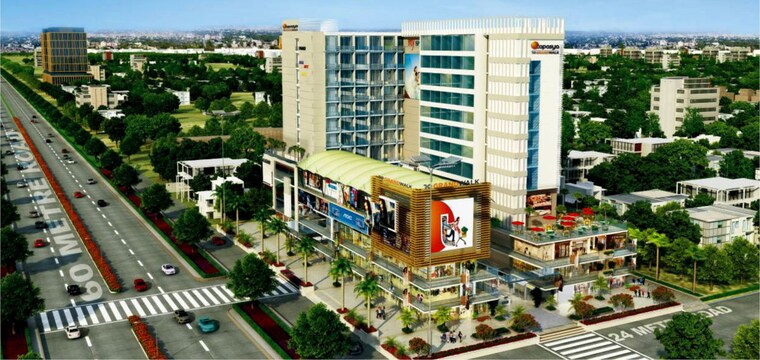 Exterior View, tapasya-70-grandwalk Commercial Shop 422 Sq.Ft. In Sector 70 Gurgaon 10281436